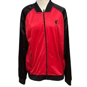 Liverpool Football Club Full‎ Zip Track Jacket Size XXL NWT